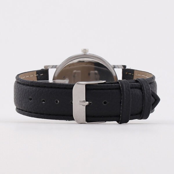 Foreign trade explosions manufacturers wholesale blue needle men's watch men's watch simple leather strap digital ultra-thin quartz watch - Image 3