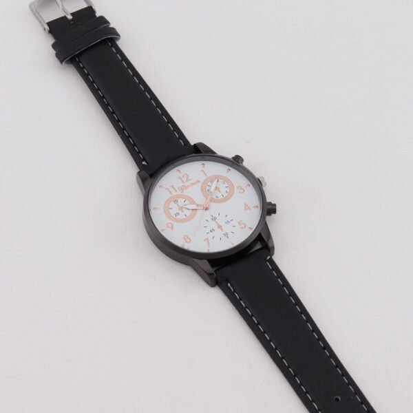 Factory spot a generation of sports digital Three-Eye men's watch men's watch belt quartz watch cross-border AliExpress - Image 3