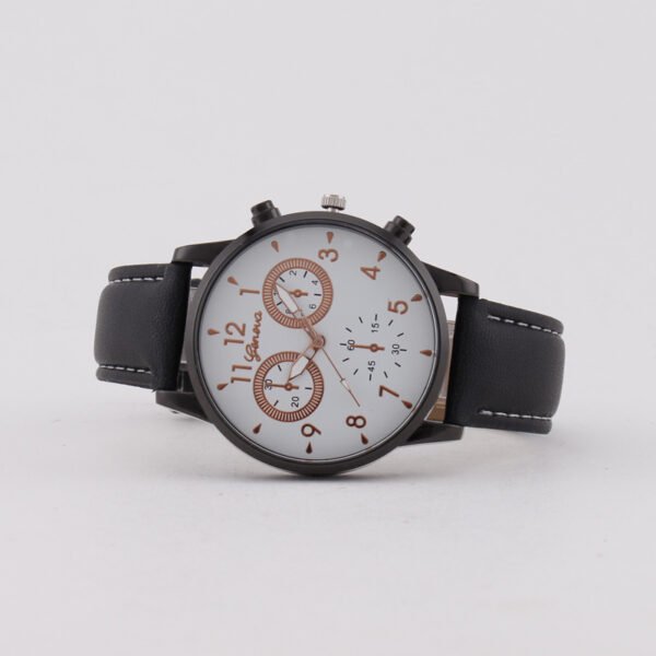 Factory spot a generation of sports digital Three-Eye men's watch men's watch belt quartz watch cross-border AliExpress - Image 2