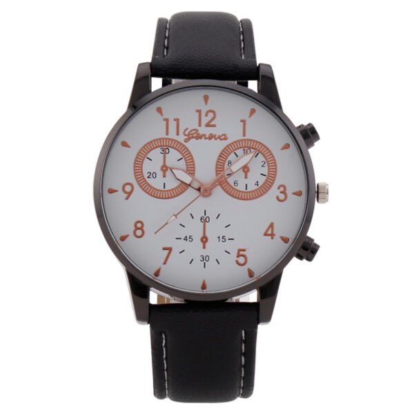 Factory spot a generation of sports digital Three-Eye men's watch men's watch belt quartz watch cross-border AliExpress